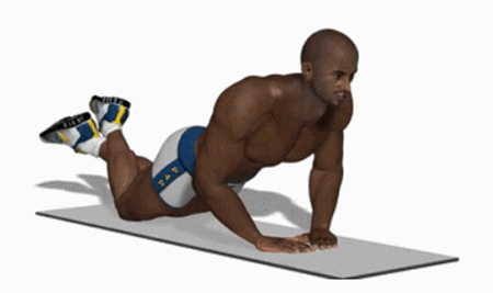 双脚抬高俯卧撑