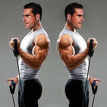 弹力带健身训练